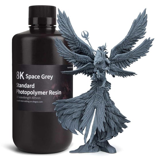 Elegoo 8K Resin (Space Gray 1000g)